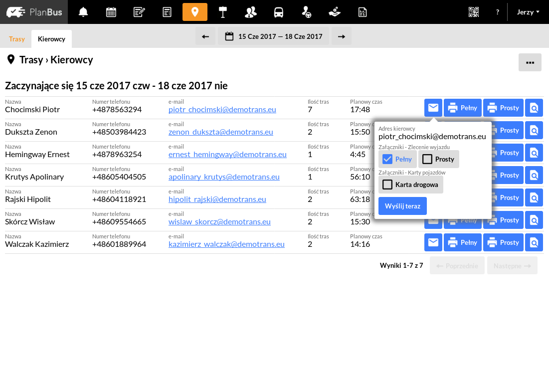 oprogramowanie kalendarz wynajem, program PlanBus, software PlanBus.pl