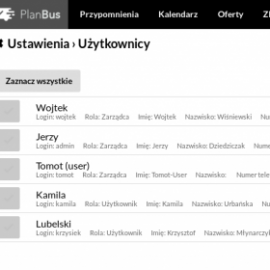 Zarządzanie dostępem do aplikacji – dodawanie i edycja kont pracowników Zarządzanie dostępem do aplikacji – dodawanie i edycja kont pracowników