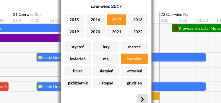 Modernizacja datownika, skok o dowolny okres, tryby specjalne: +28D +90D