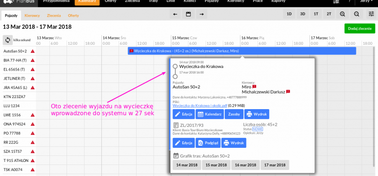 Jak dodać zlecenie i trasę w 27 sekund – Poradnik  PlanBus.pl