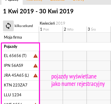 Nowe ustawienia użytkownika