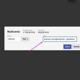 Zanotuj wysłanie wynagrodzenia w PlanBus.pl